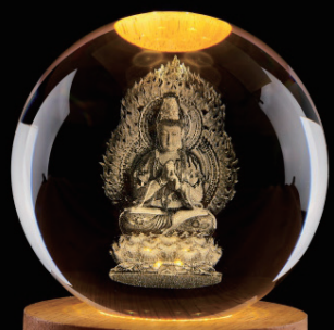 Boule Cristal Chenrezig