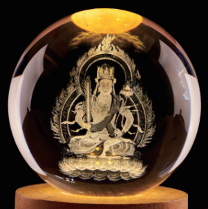 Boule Cristal Tara Verte