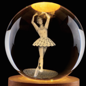 Boule Cristal Danseuse Etoile